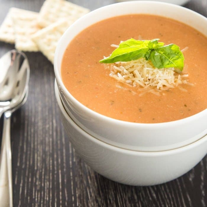 Krämig tomatsoppa