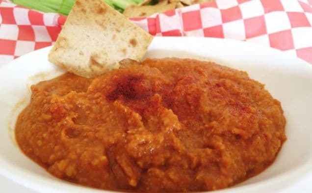 Buffalo Wing-hummus