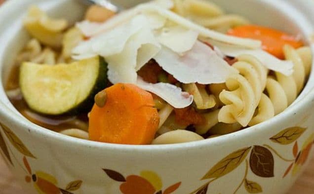 Slow cooker minestronesoppa