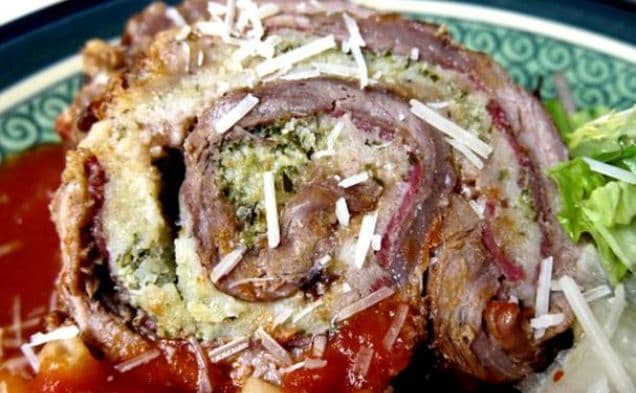 Italiensk köttrulad braciole