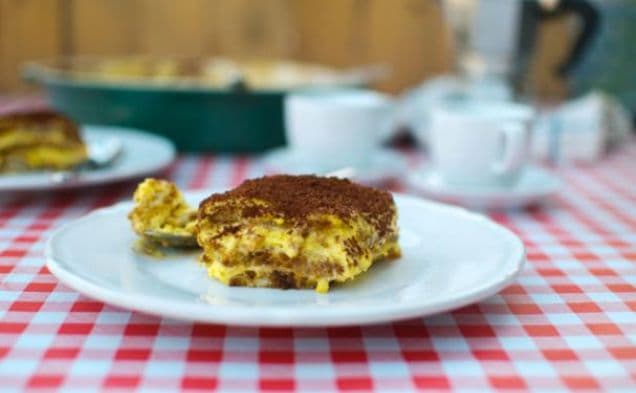 Slicka din tallrik Fantastisk Tiramisu