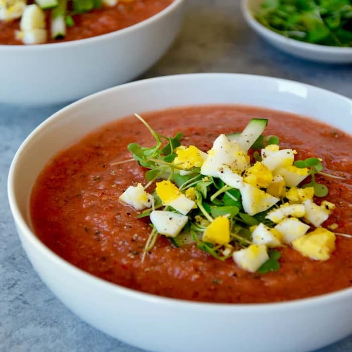 Snabb gazpacho