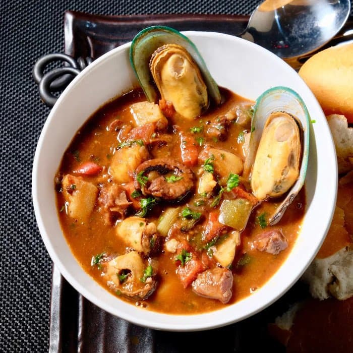 Portugisisk fiskgryta (Caldeirada de peixe)