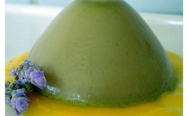 Matcha Panna Cotta Notta