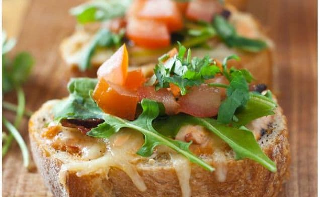 Southwest BLT Crostini
