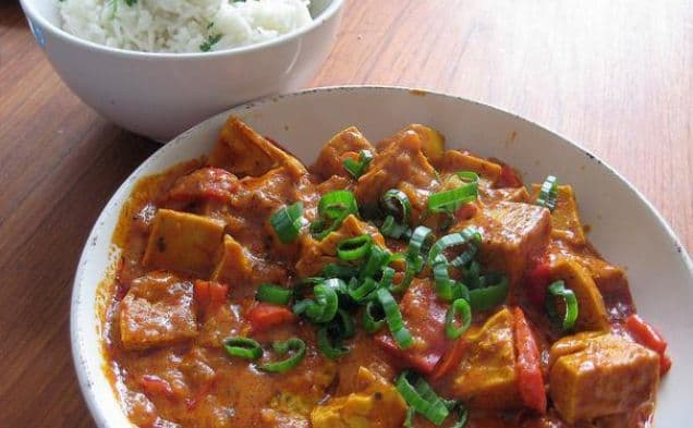 Enkel kyckling tikka masala