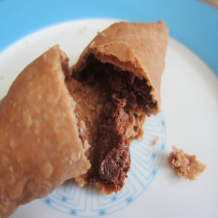Empanadas med choklad