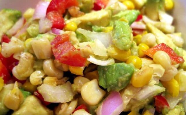 Majs Avokado Salsa
