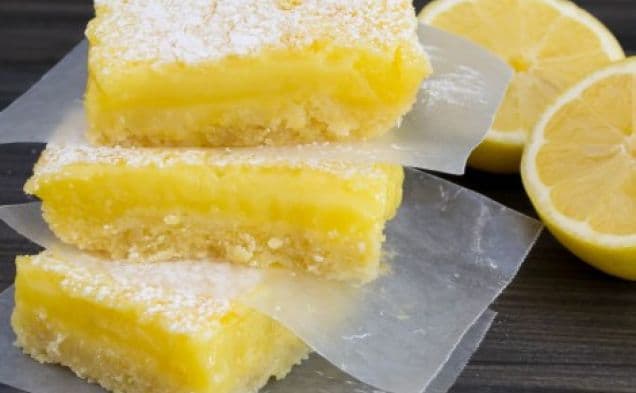Shortbread citronkakor