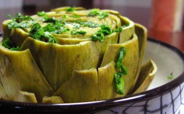 Italian Steamed Artichokes