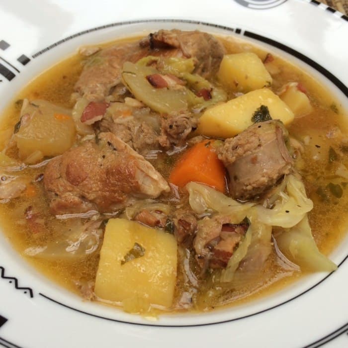 Kokt fläskkött med cider