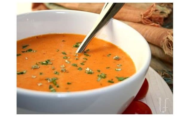 Krämig tomatsoppa