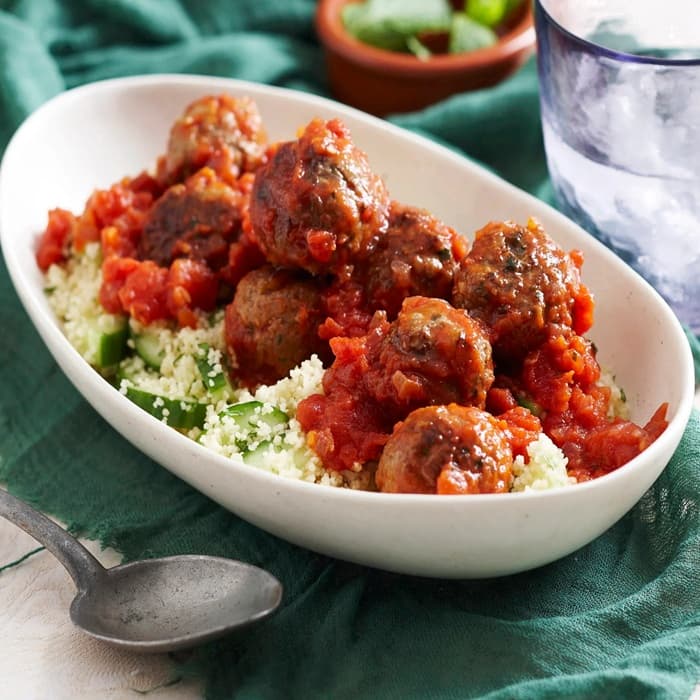 Köttbullar av lamm och aprikos