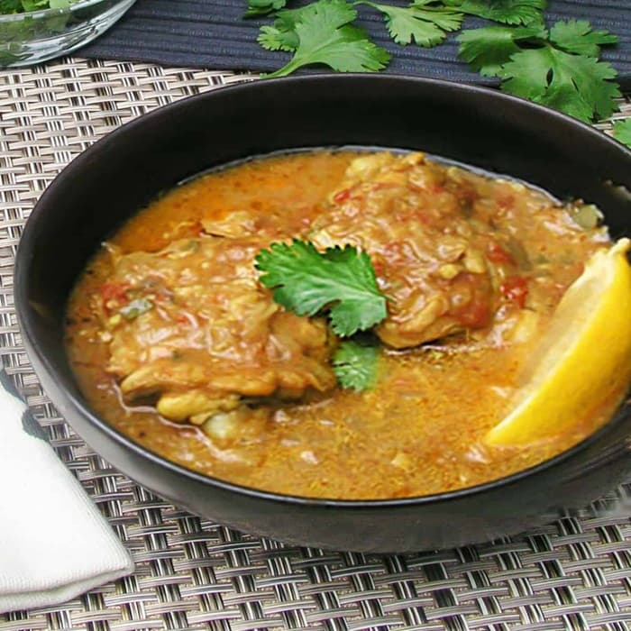Venezuelansk kyckling med kokosnöt