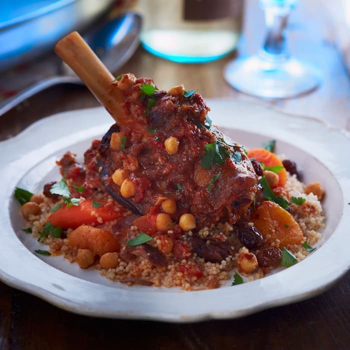 Tagine med lamm