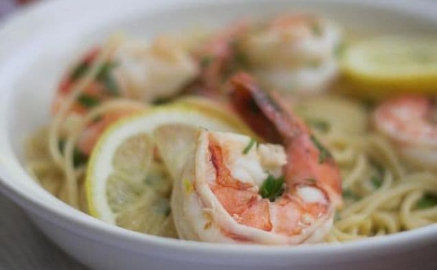 Lätt räkor Scampi