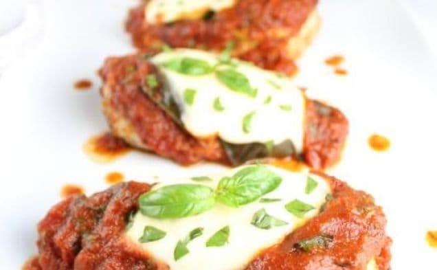 Ugnsbakad kyckling Caprese