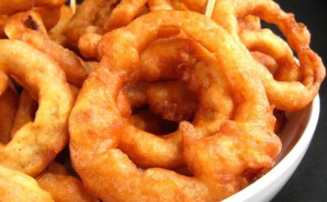 Glutenfria lökringar