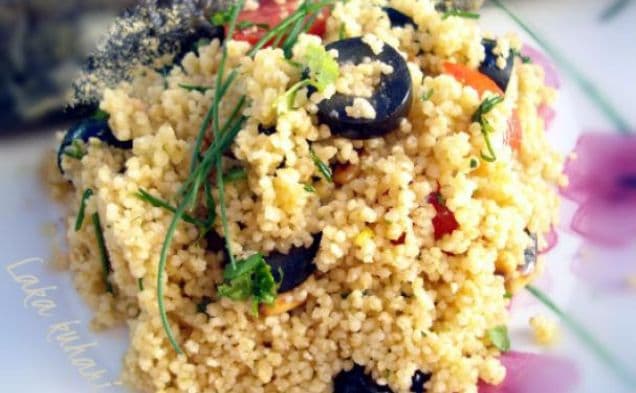 Couscous med oliver