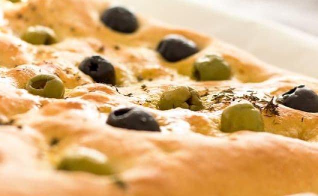 Traditionell focaccia