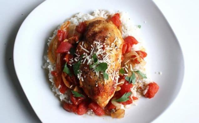 Kycklinggryta Cacciatore