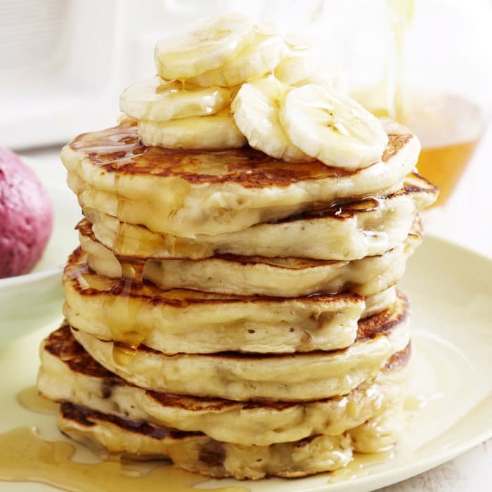 Pannkakor med banan