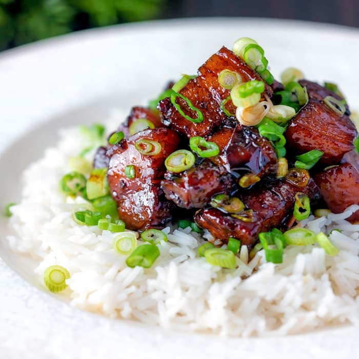 Karamelliserat fläskkött på vietnamesiskt vis
