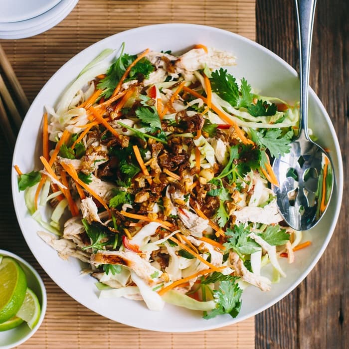 Vietnamesisk kycklingsallad