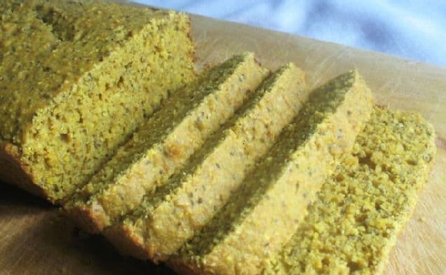Citron Chiafrö Majsmjölsbröd