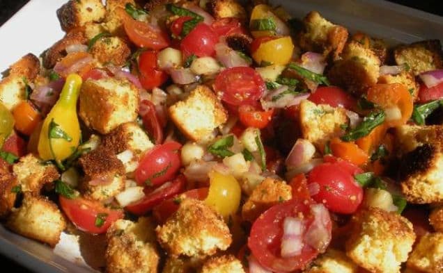 Cornbread Panzanella