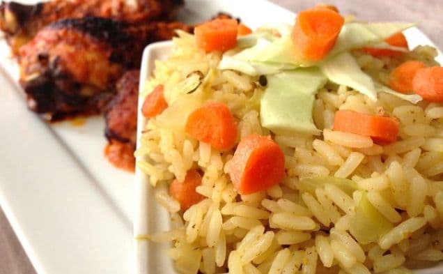 Peri Peri-kyckling och salt ris
