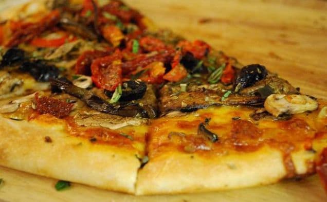 summer vegetable pizza