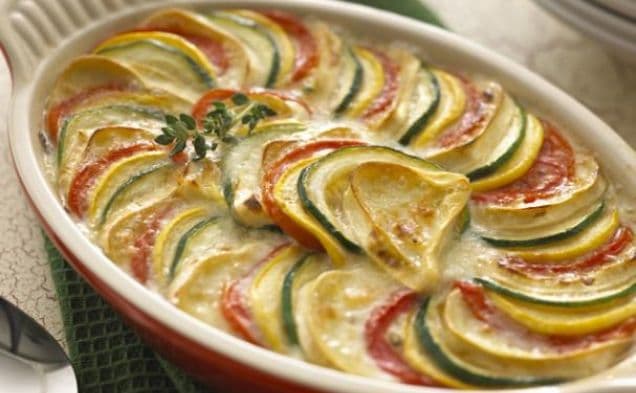 Ratatouille med brie