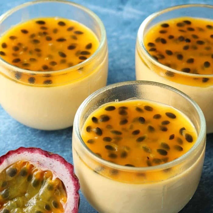 Mousse av passionsfrukt