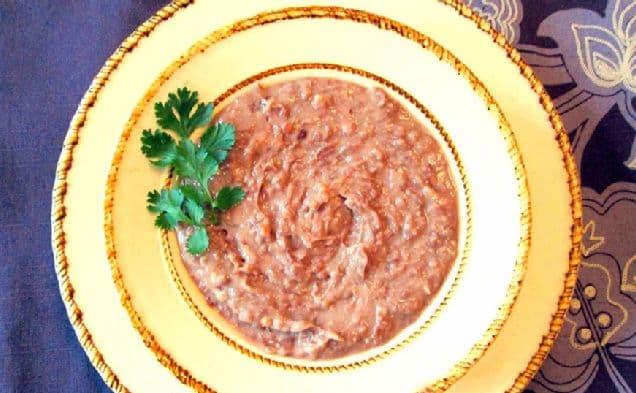 Crockpot "Refried" bönor