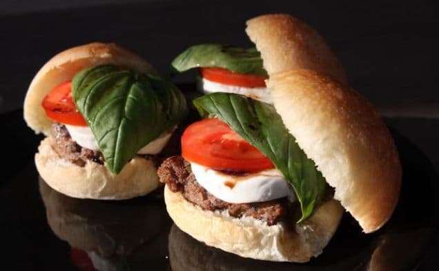 Italian Caprese Sliders