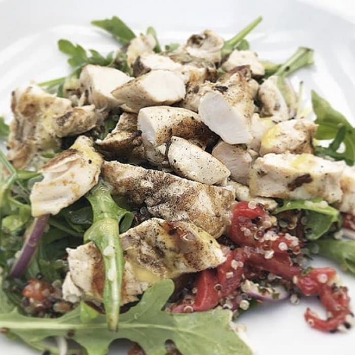 Kyckling Quinoa Grekisk sallad
