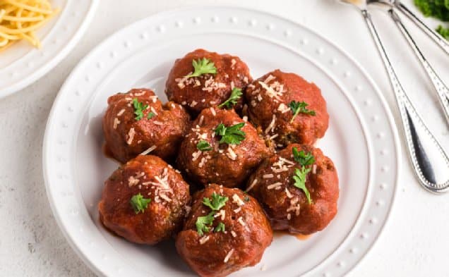 Enkla italienska köttbullar