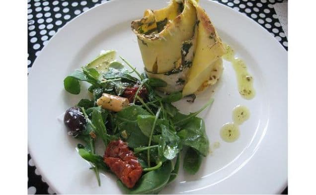 Lasagna - Spinach Rolls
