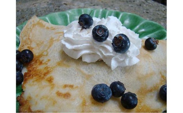Bakad svensk pannkaka