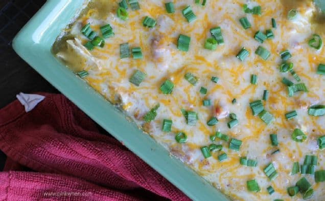 Gryta med kyckling och enchilada
