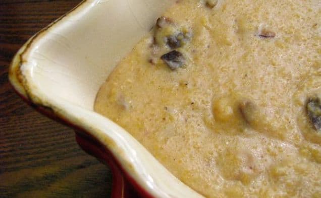 Krämig polenta med karljohansvamp