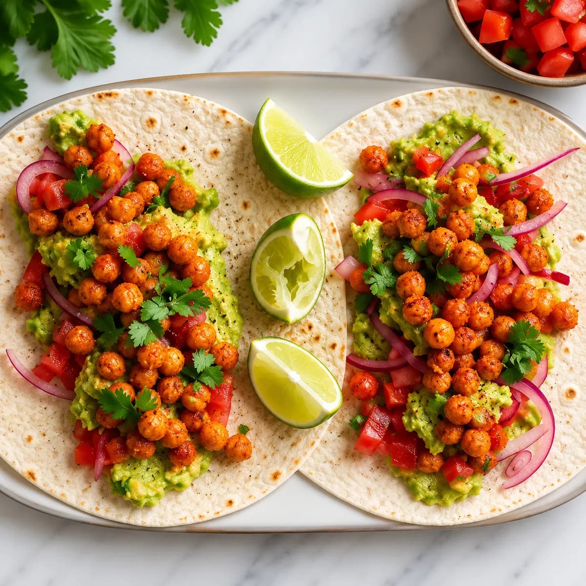 Kikärtsfajitas