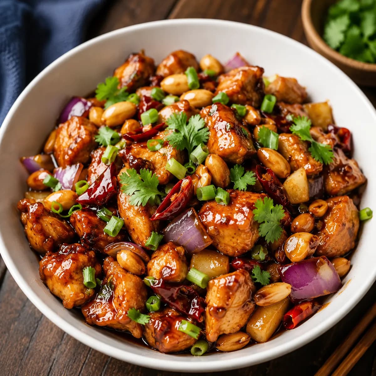 Kung Pao Kyckling