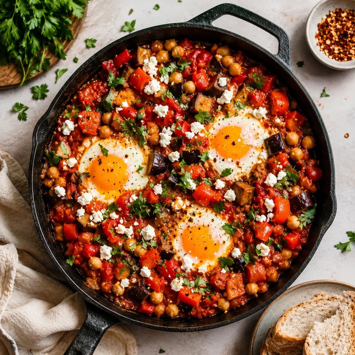 Vegetarisk Shakshuka