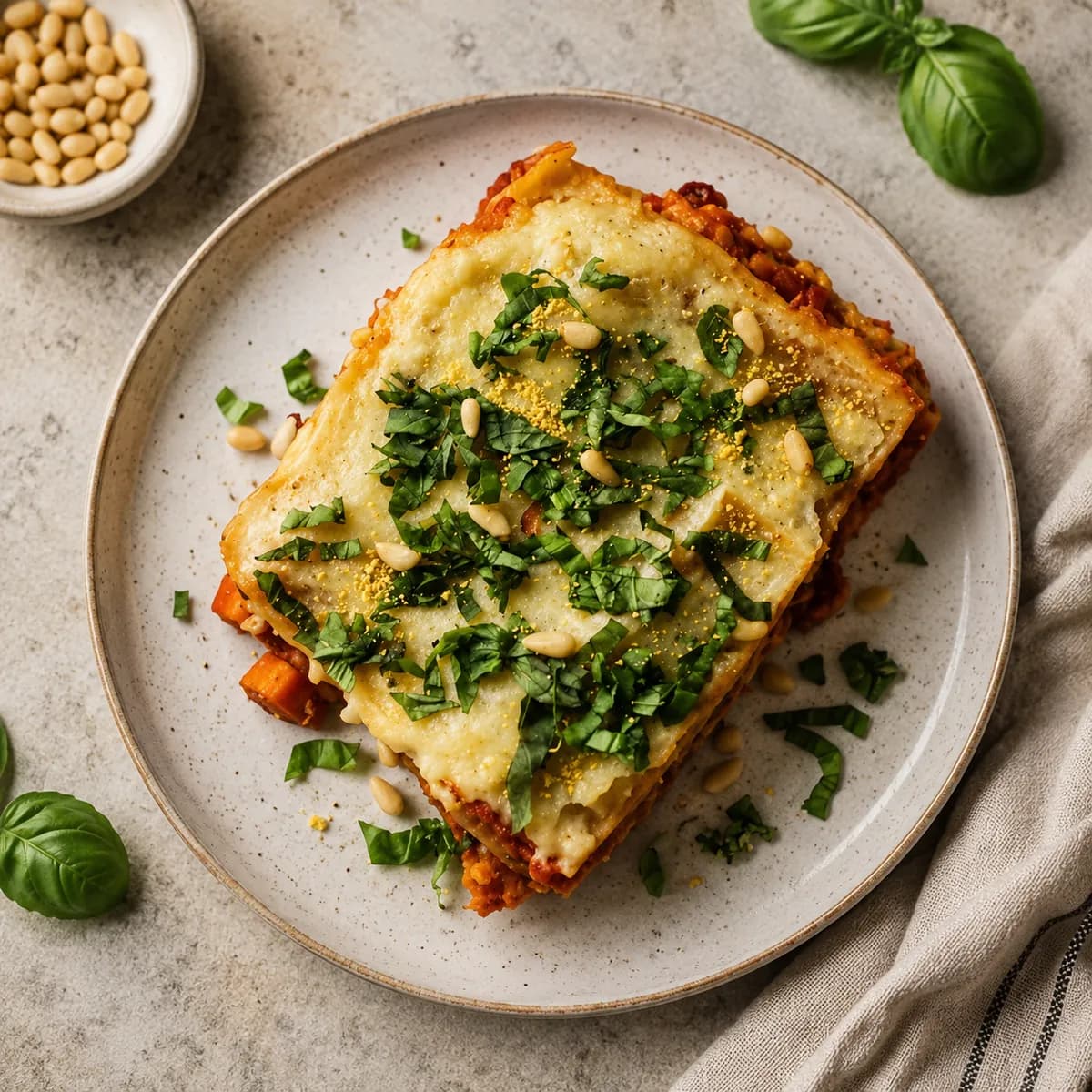Vegansk lasagne